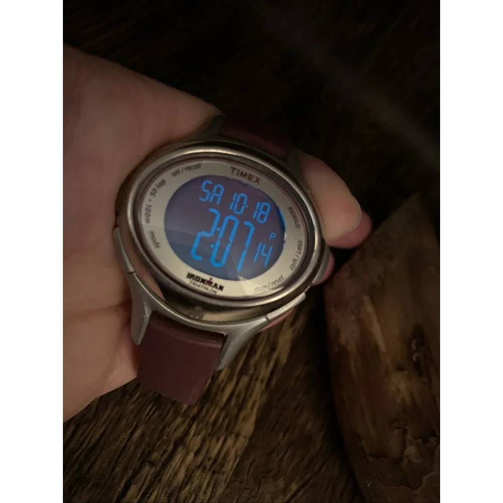 Timex Ironman Triathlon T5K498 Modded Screen Women's Watch With Modded Screen