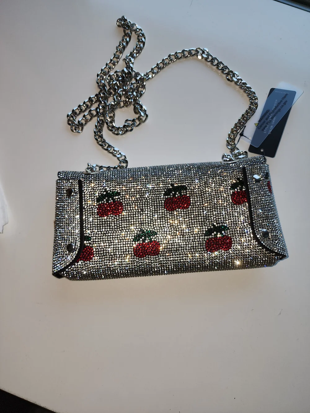 CG New York sparkling silver