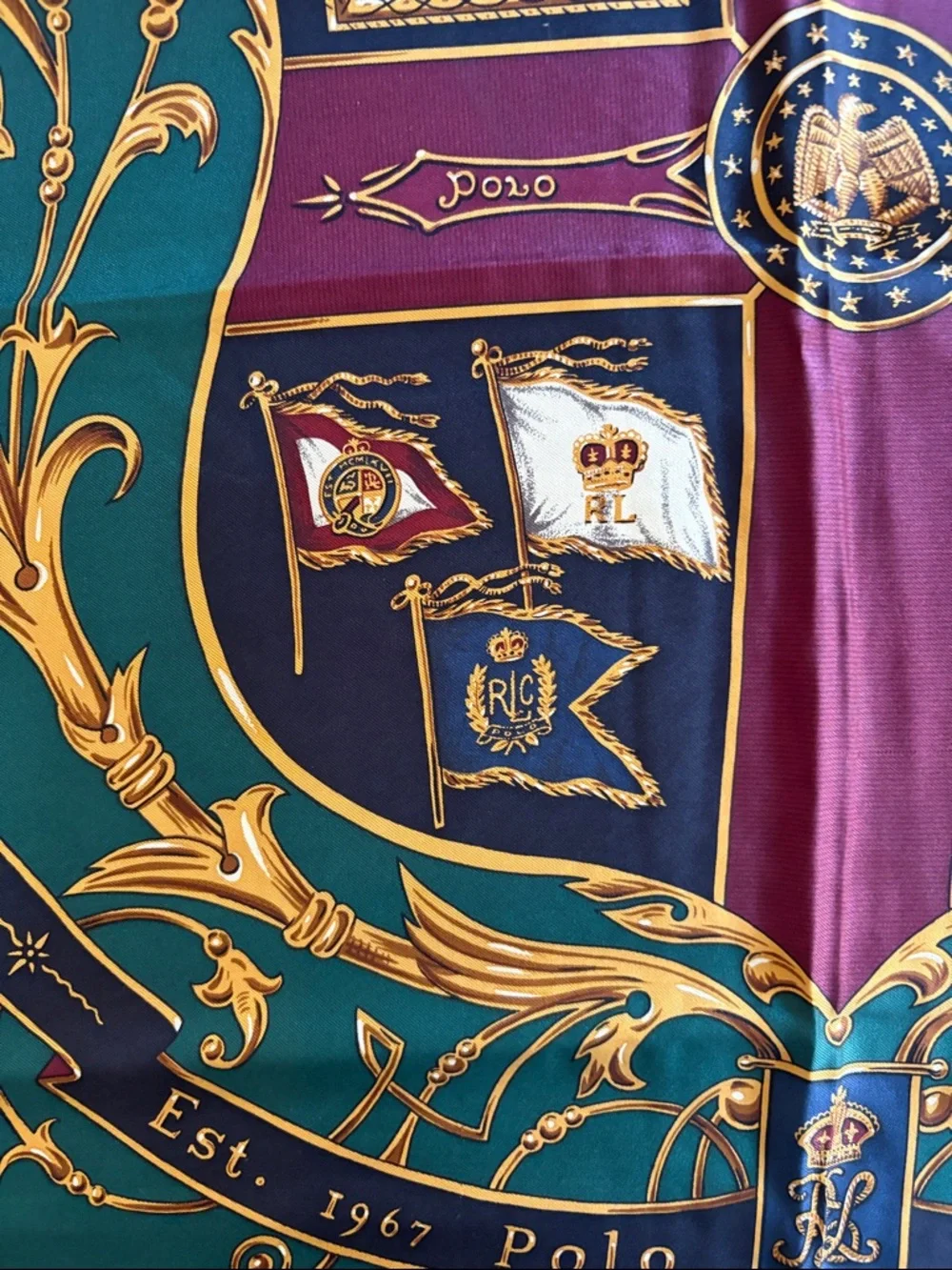 Polo Ralph Lauren luxurious silk