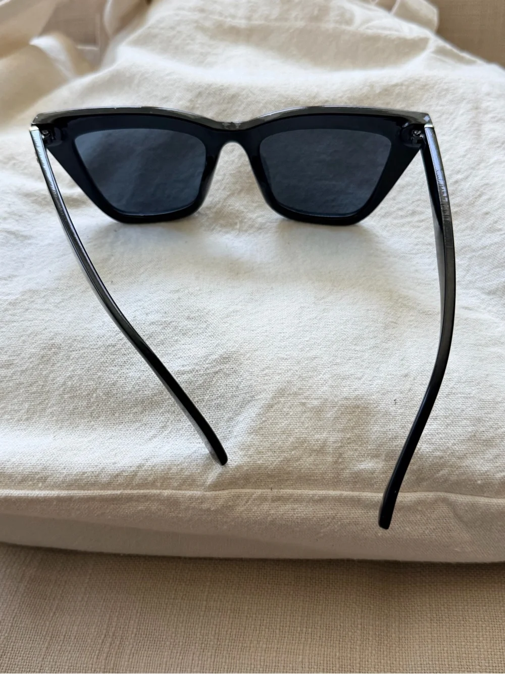Black Oversized Square Women's Sunglasses