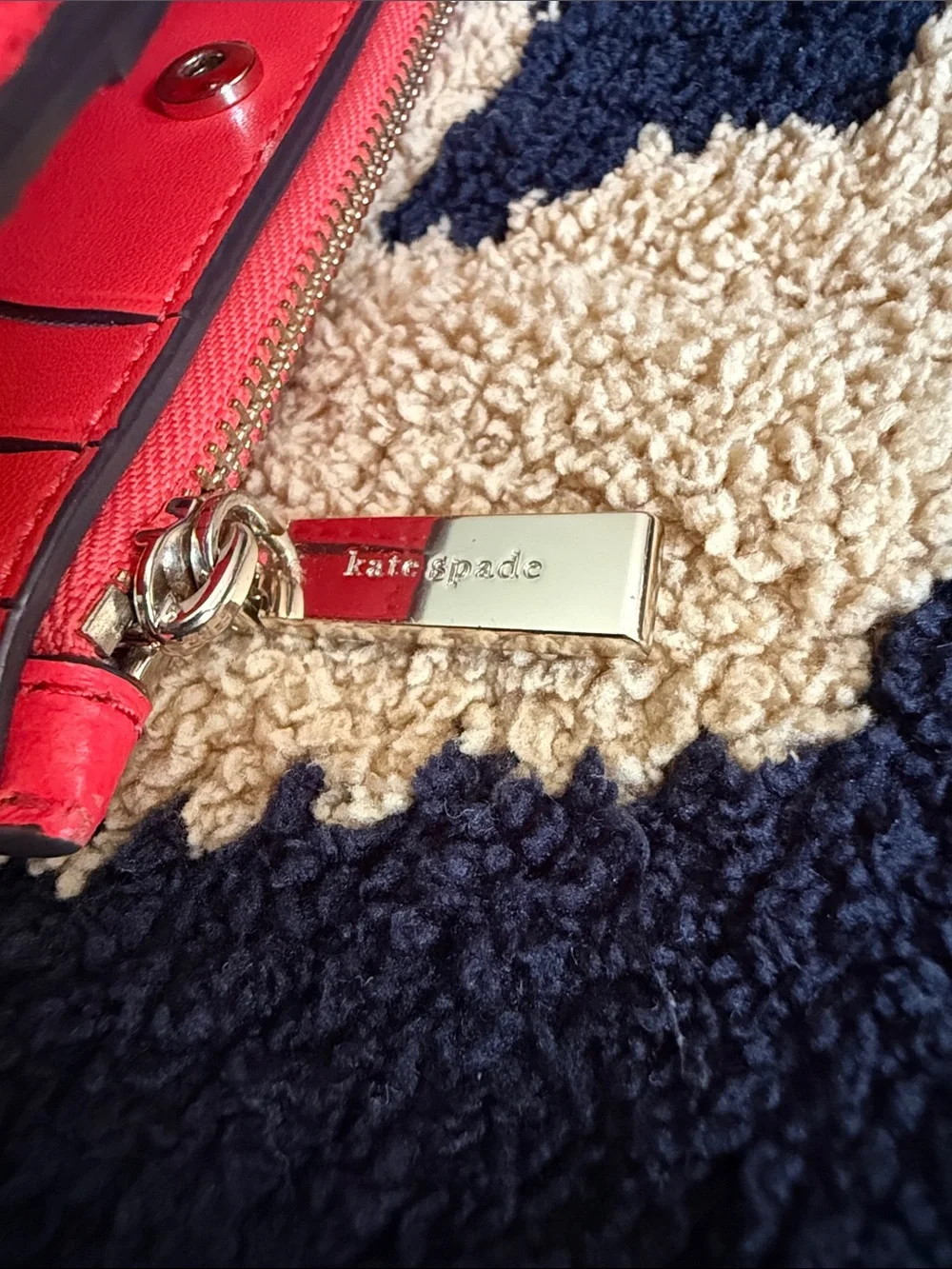 kate spade compact pebbled