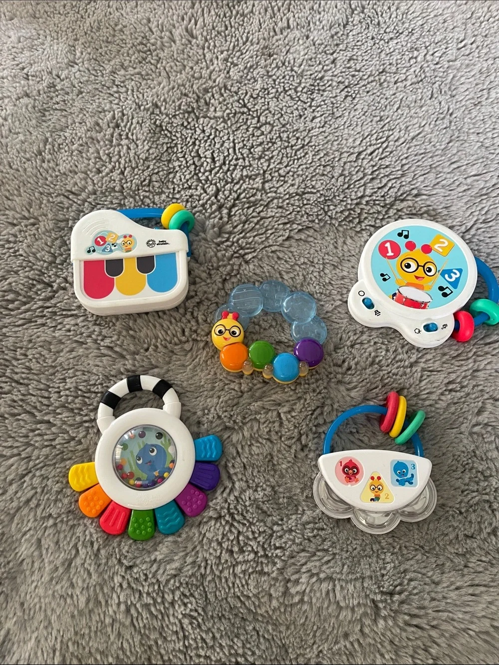 Baby Einstein Activity Toy Set with Colorful Keys and Rattles - Musical