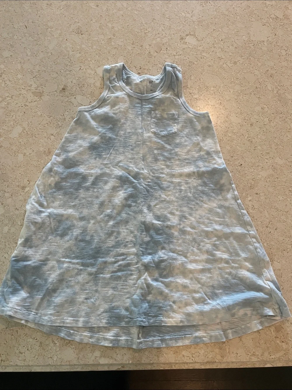 GAP Light Blue Sleeveless Kids Nightgown