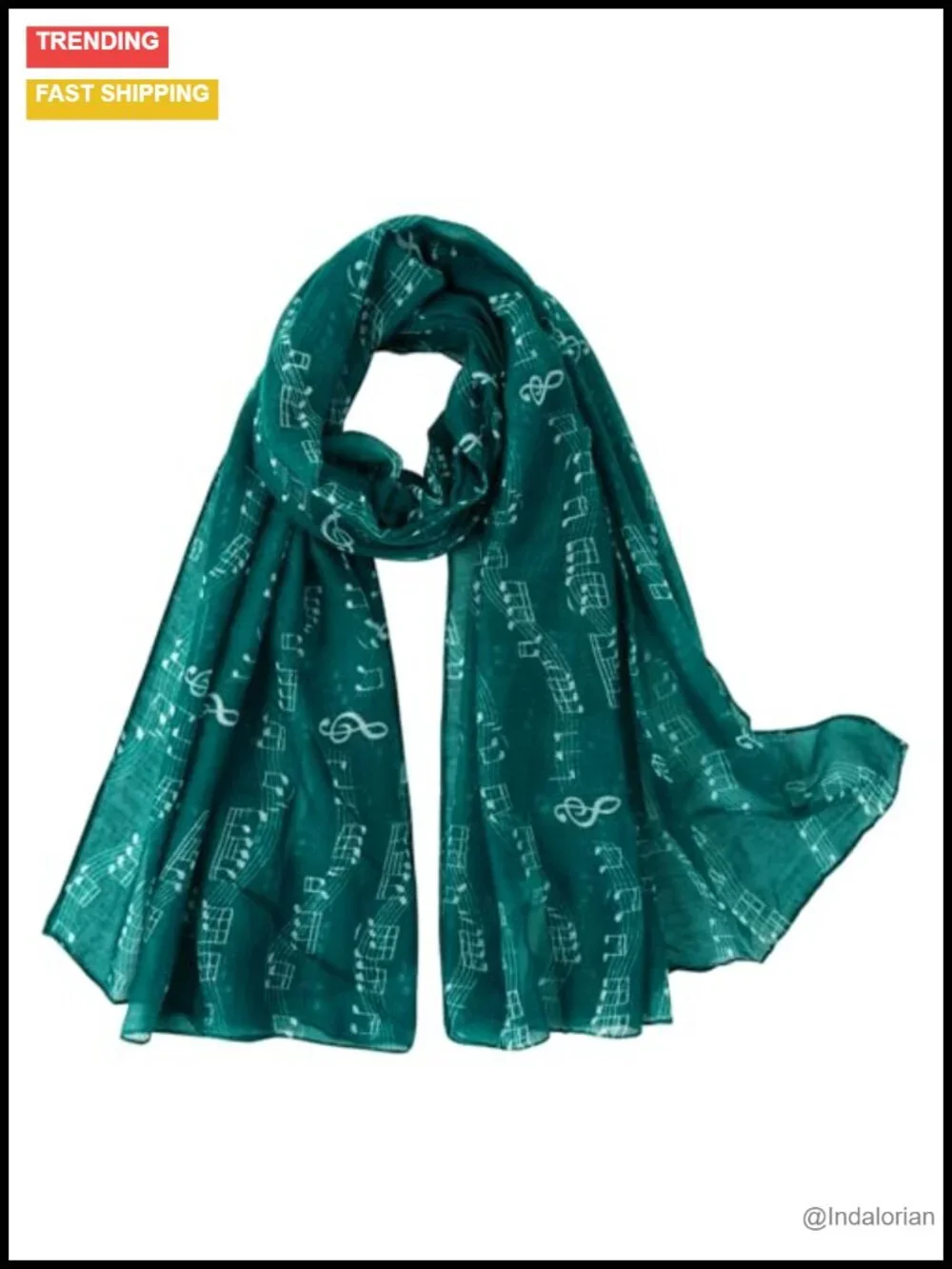 Lightweight Fashion Scarf Shawl Wrap for Women Voile Material