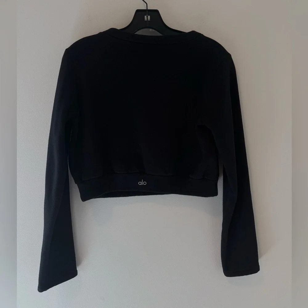 ALO Yoga cropped crewneck