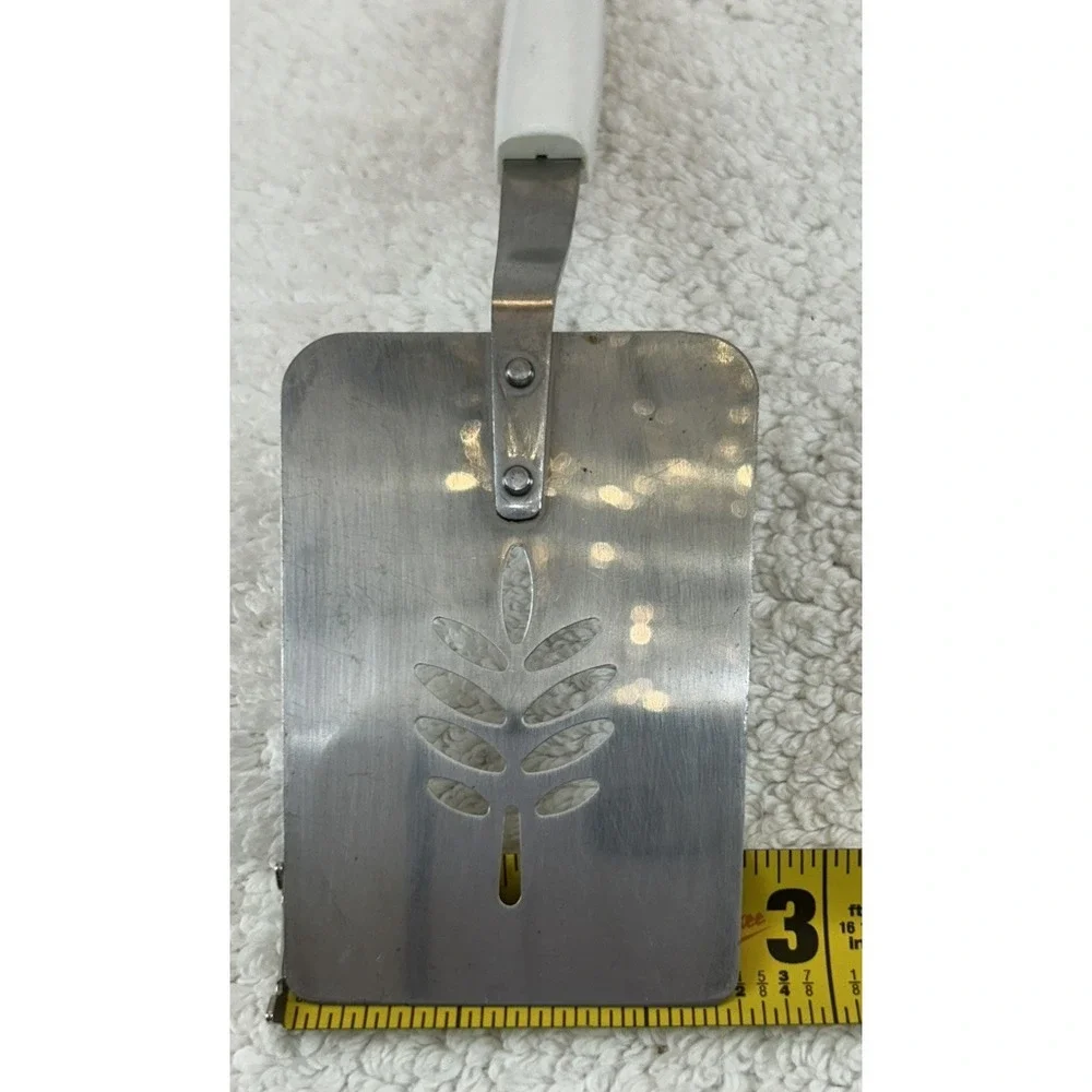 Vtg EKCO Country Garden Daisy Flowers Small Stainless Slotted Spatula **EUC**