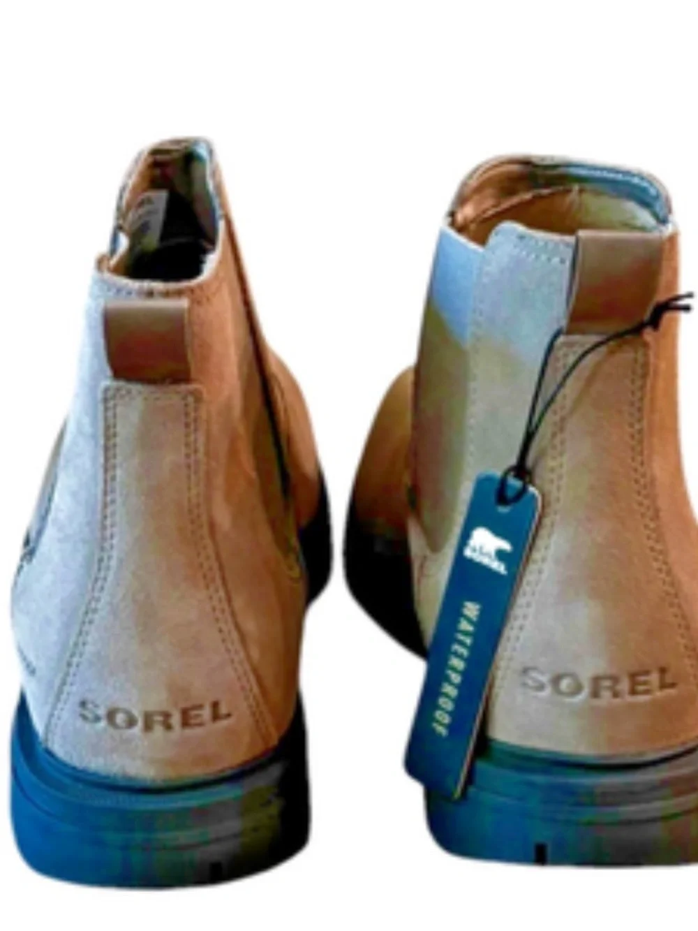 Sorel Mens Cyprus Chelsea Brown Waterproof Boots Size 11.5