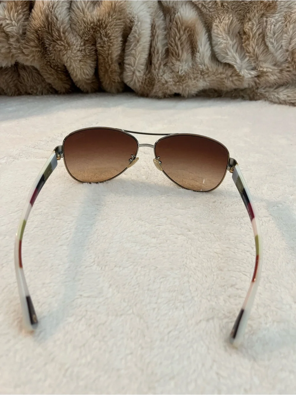 Coach aviator sunglasses
