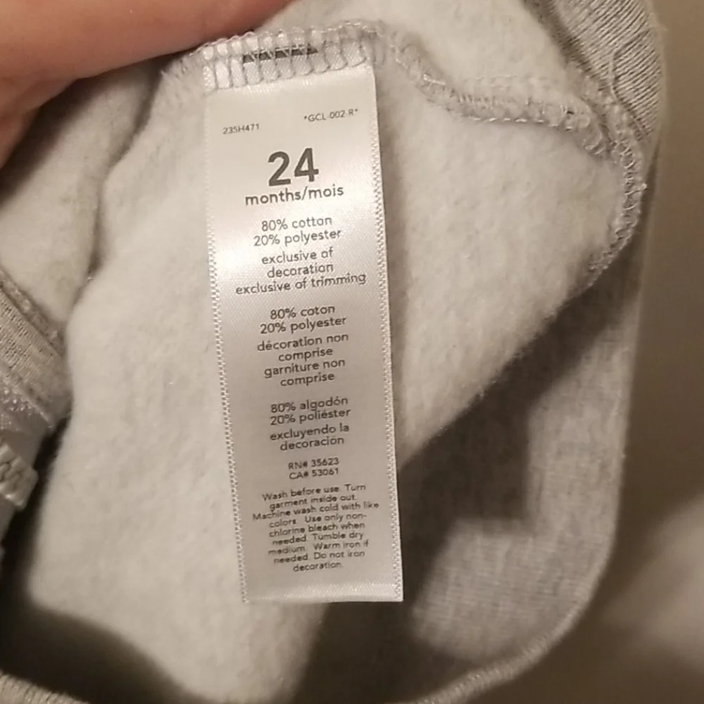 Carters never worn
