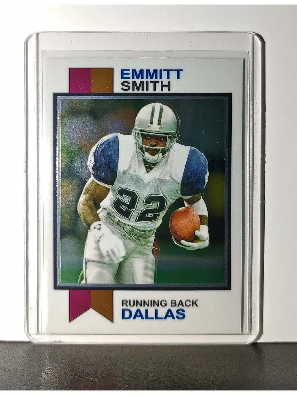 Emmitt Smith 2023 Topps 1973 NFL #1973-8 Card Dallas Cowboys