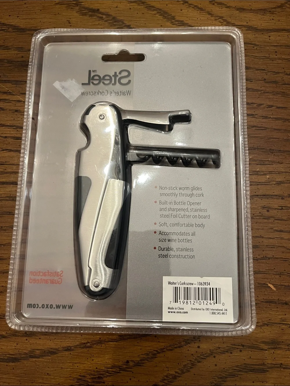 Oxo steel waiter’s