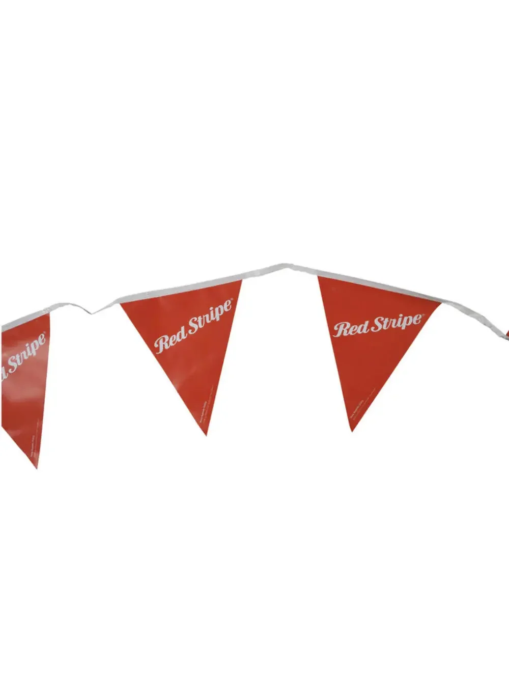 Vintage Red Stripe Beer Flag Banner Sign Home Decor Bar White