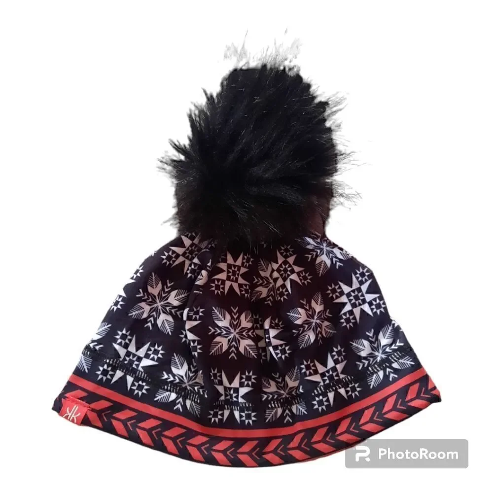 Krimson Klover ILLUSTRATED BEANIE Nordic Snowflake