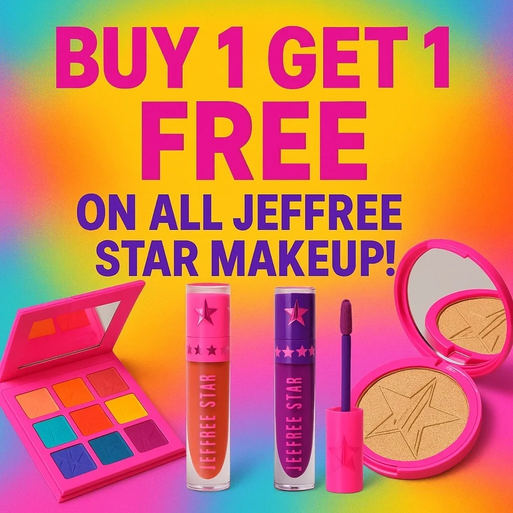 BUY 1 GET 1 FREE - Jeffree Star Mini Controversy Green Star Eyeshadow Palette