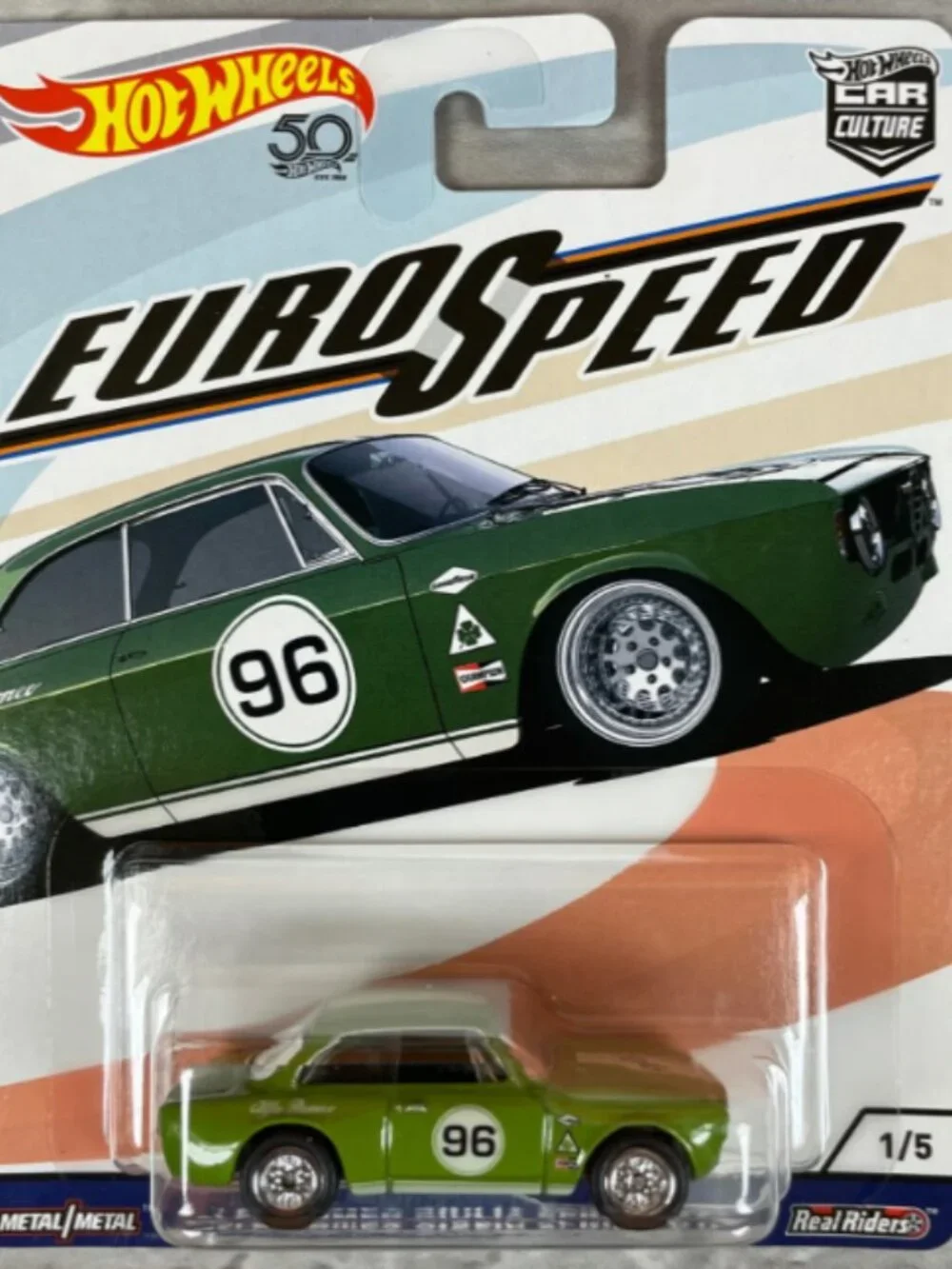 Hot Wheels Car Culture Eurospeed Set 1-5 Alfa BMW Mercedes Porsche Audi 2017