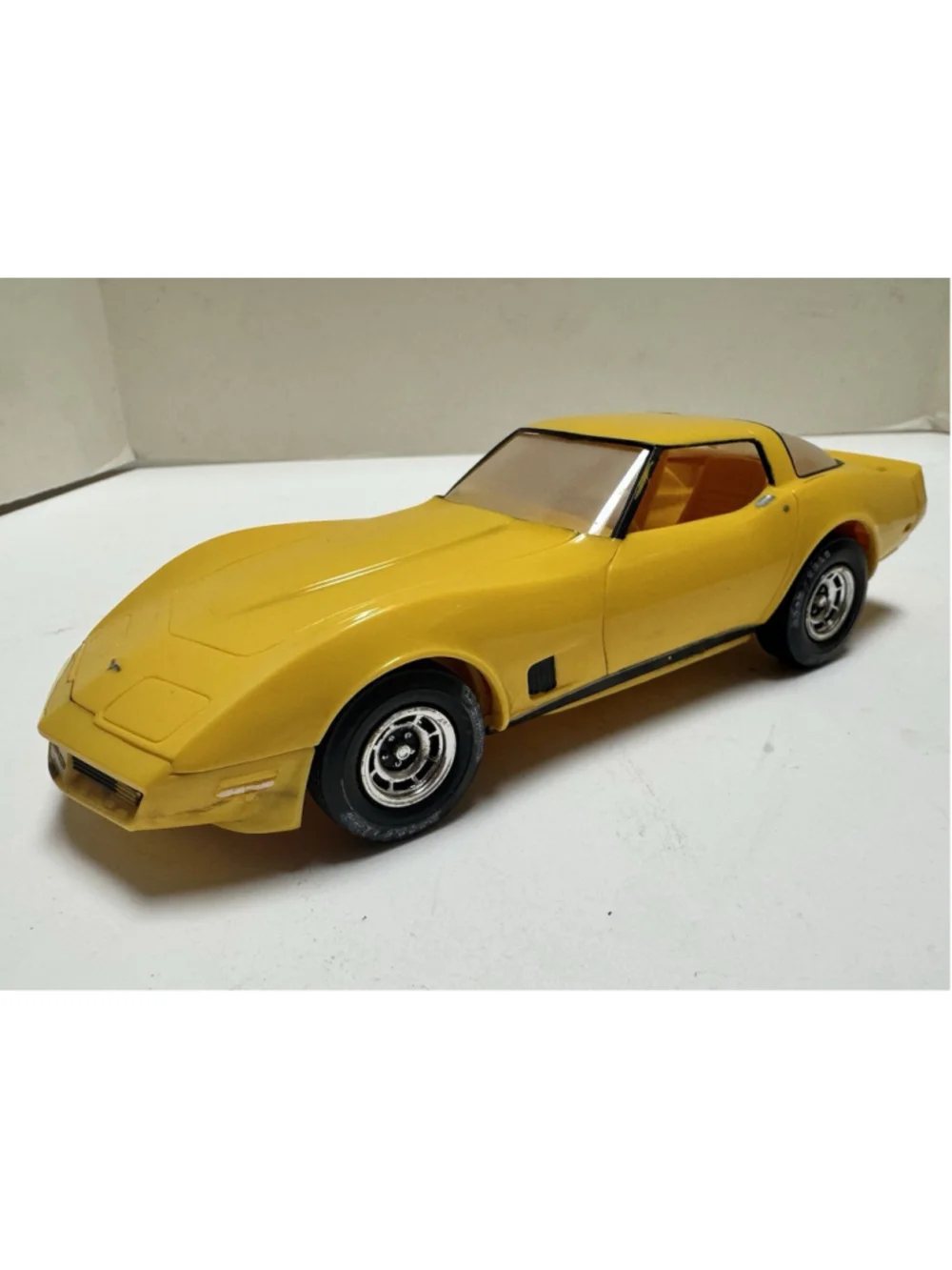 ERTL 1980 Corvette Dealer Promo Yellow Screw Bottom - Vintage