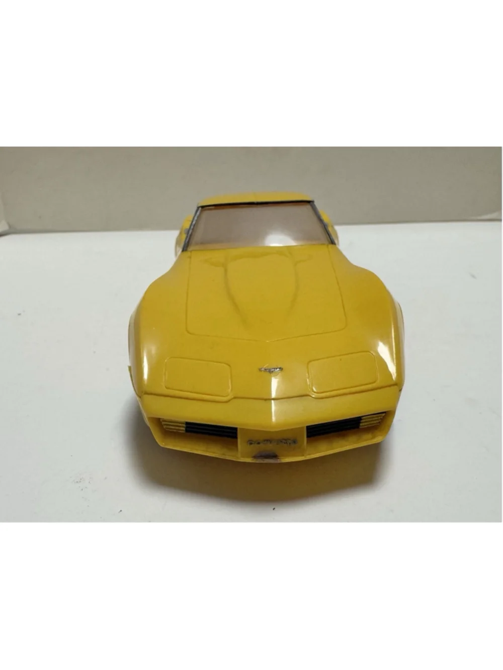 ERTL 1980 Corvette Dealer Promo Yellow Screw Bottom - Vintage
