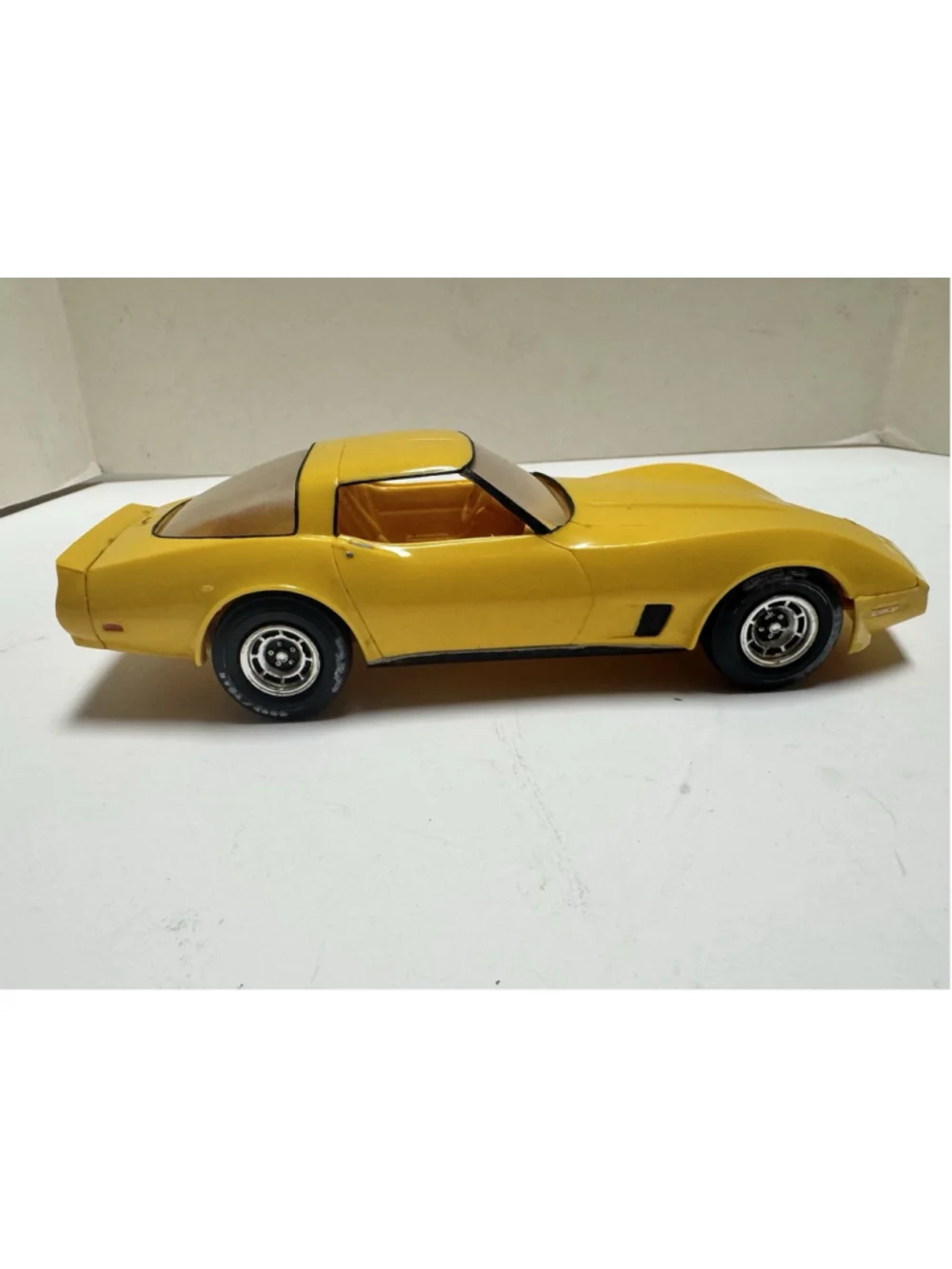 ERTL 1980 Corvette Dealer Promo Yellow Screw Bottom - Vintage