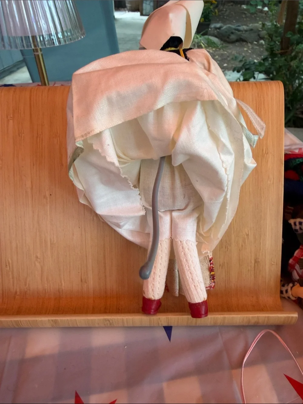 Puppet doll collectible woven