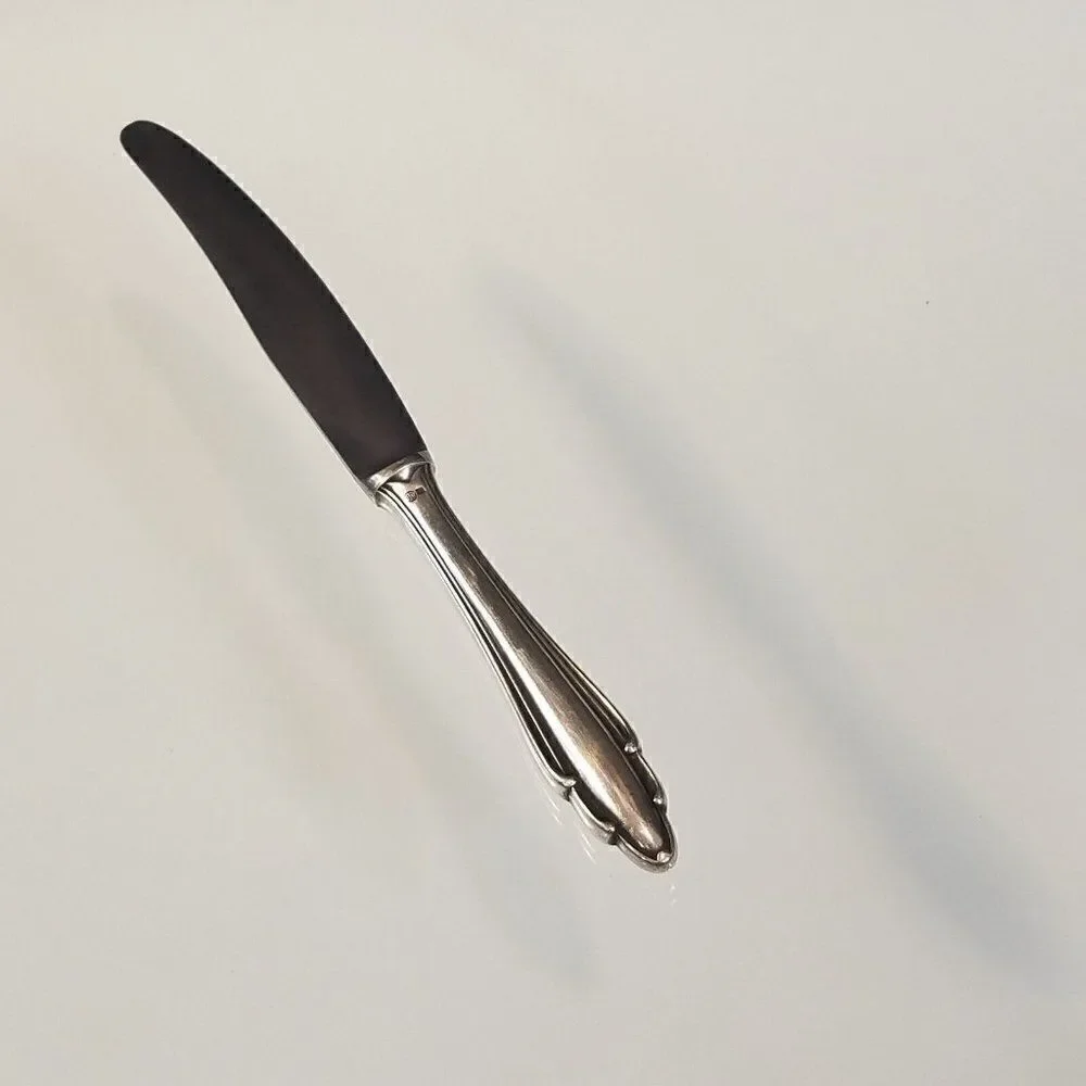 Vintage Gowe Wellner German Sliver Plate Knife Marke GW Gowe 90 18