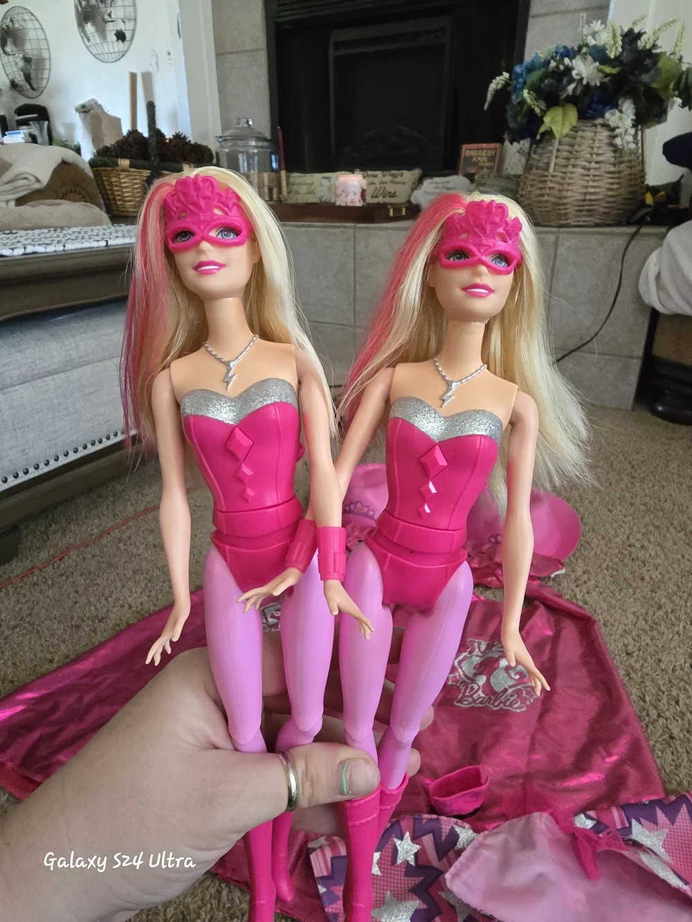 Barbie two dolls