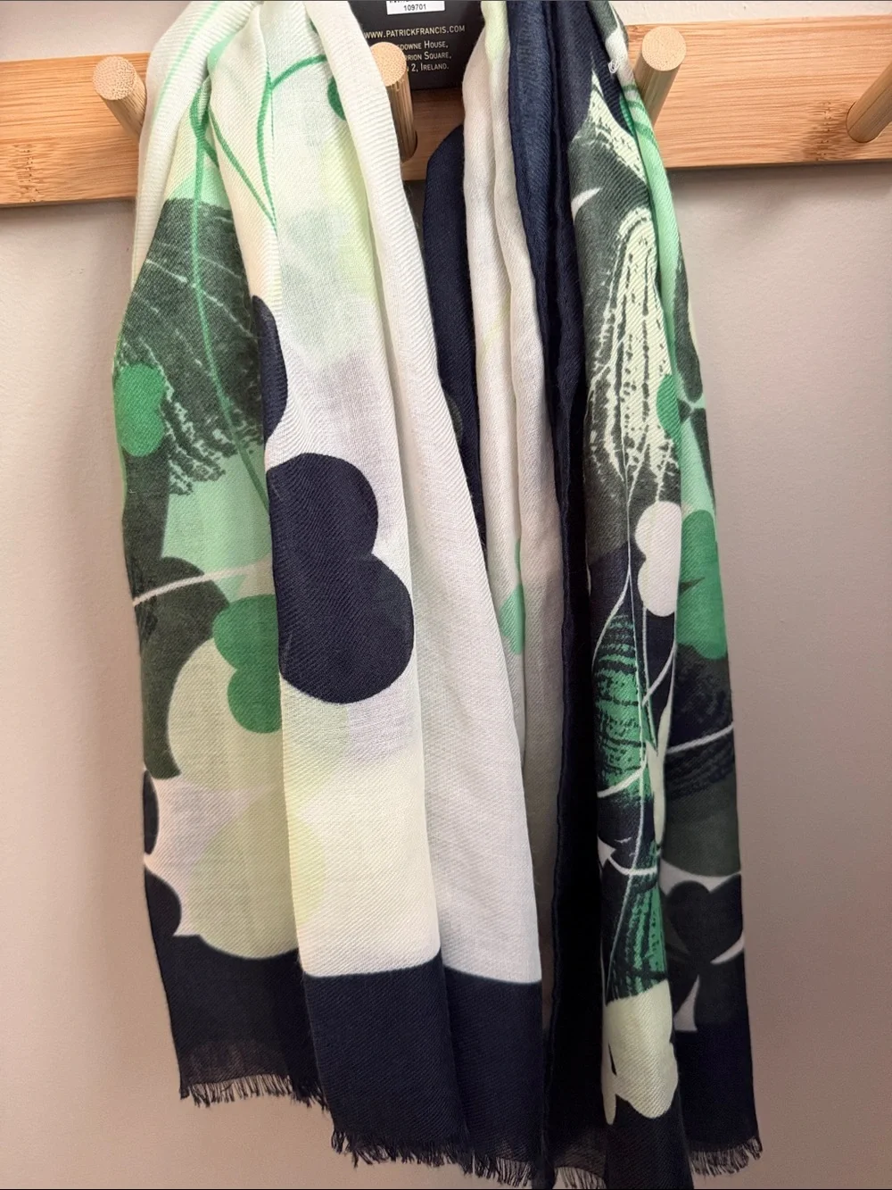 Patrick Francis Green Irish Fashion Scarf - Lightweight