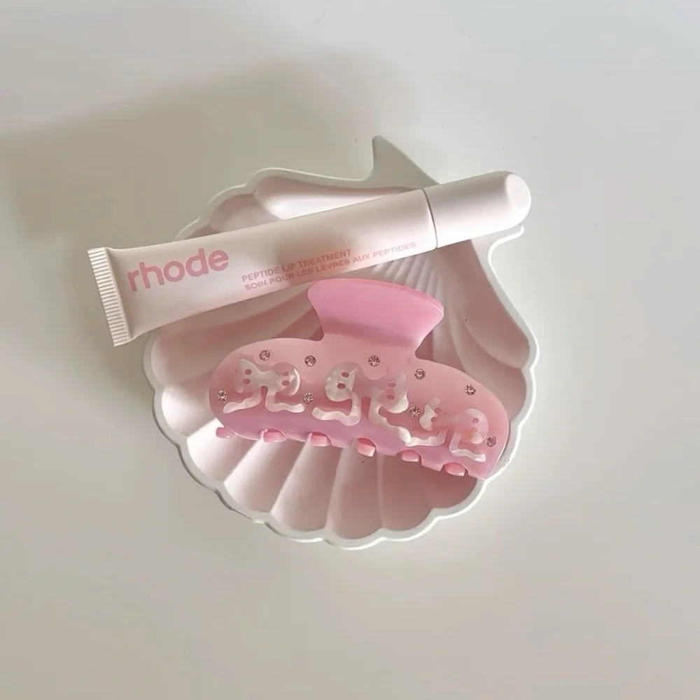 Pink Bow Hair Claw 🎀
