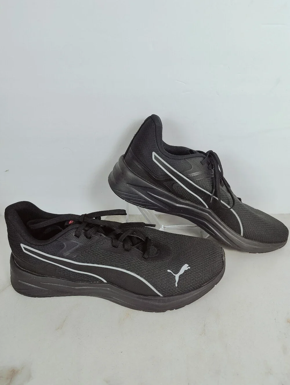 EUC Puma Men's Disperse Sneakers, Black, Sz 12