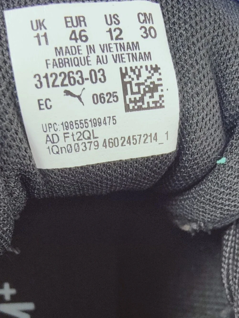 Puma pre owned