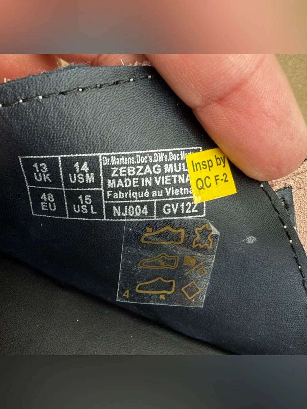 Dr. Martens powder without