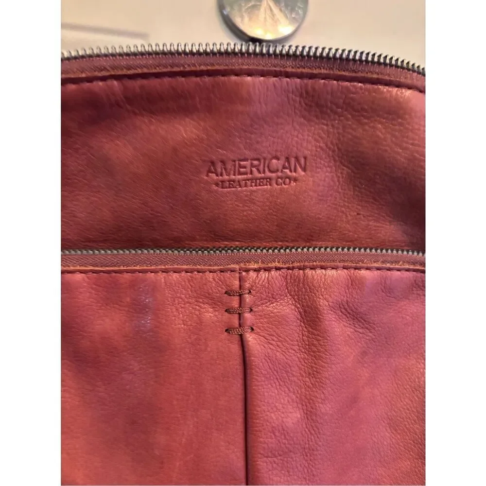 American Leather Co. compact polished