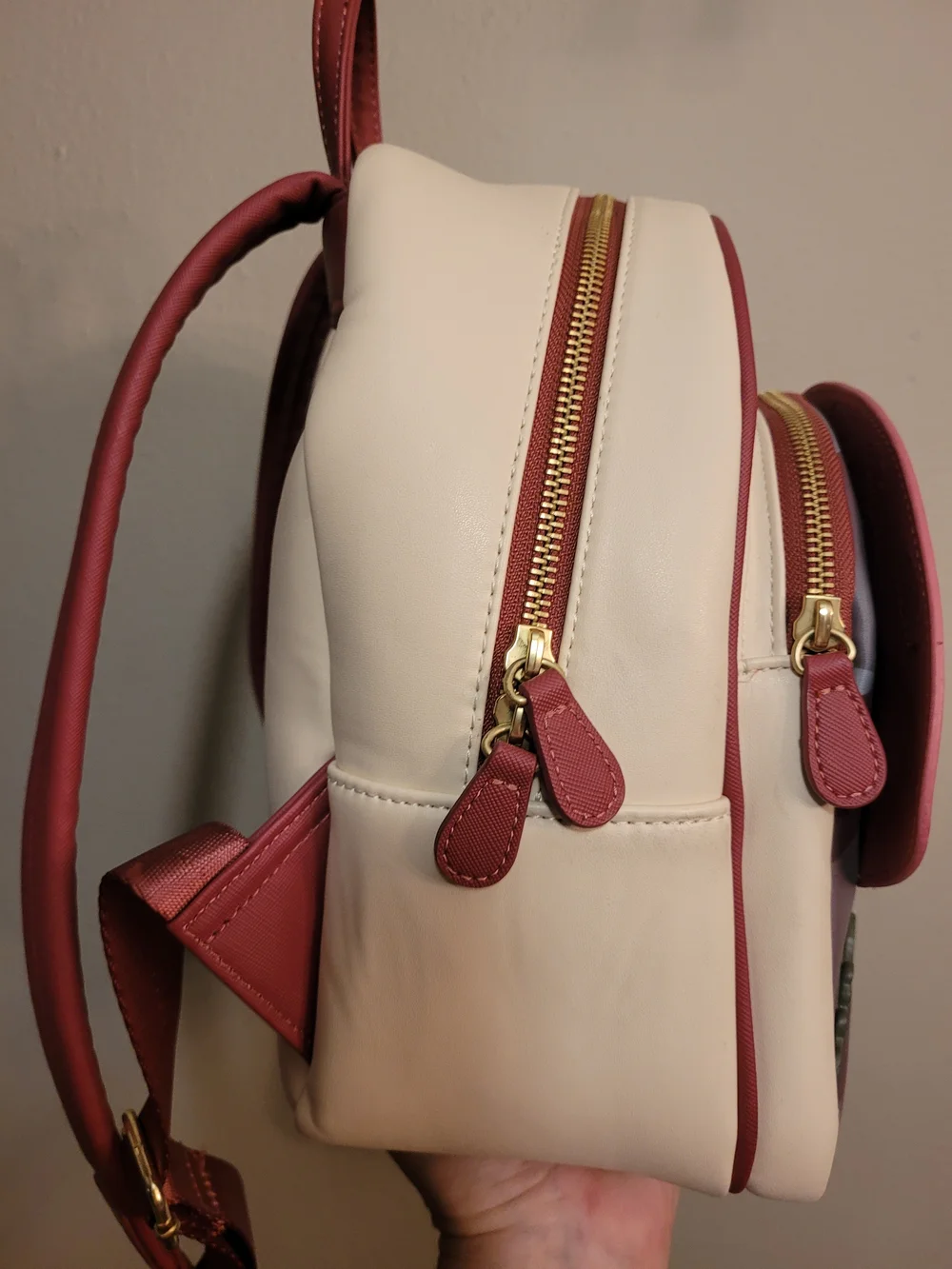 Whimsical Mushroom Alice in Wonderland Mini Backpack Loungefly RARE HTF