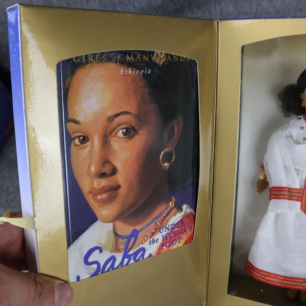 American Girl secured removable