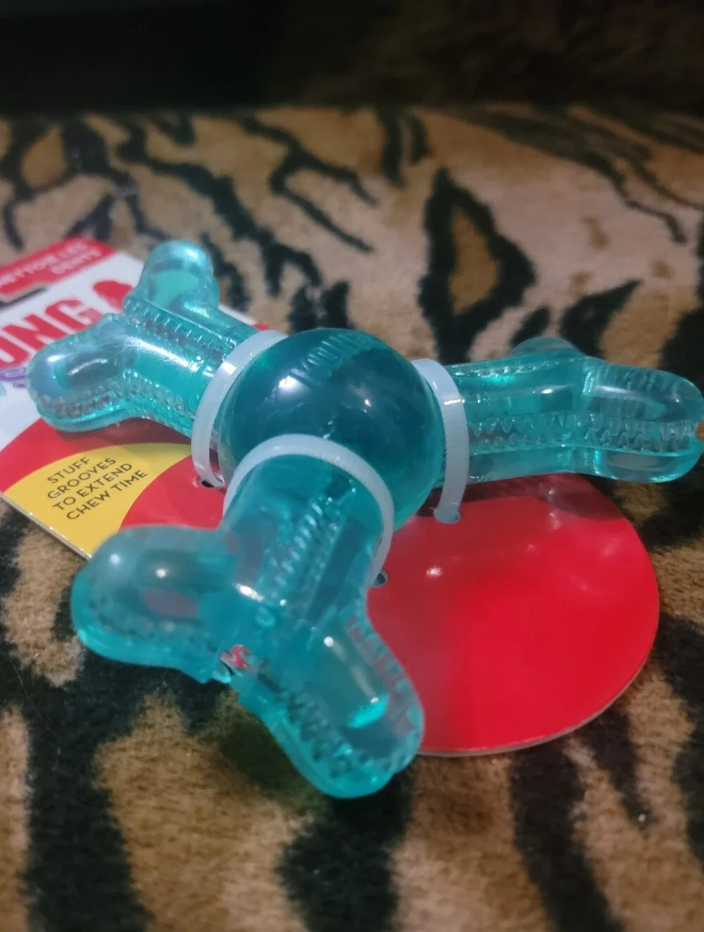 KONG Dog Squeezz Dental Chew Toy Xs/sm Ea.