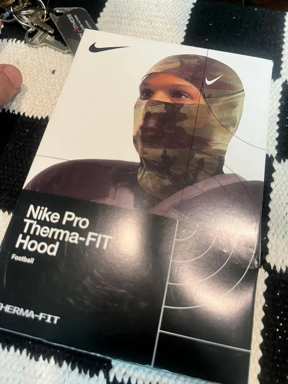Nike Pro Therma-FIT Football Hood Balaclava - Camouflage