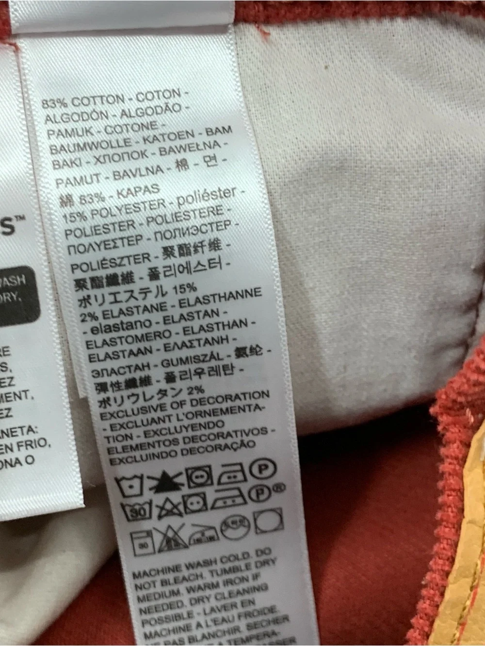 Levis 512 slim