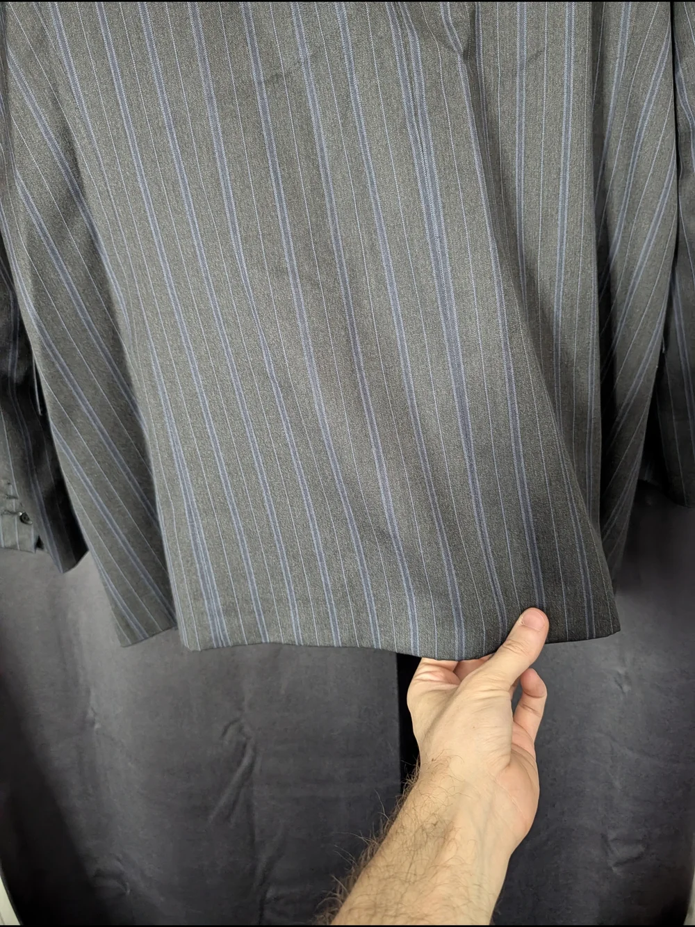 Brioni charcoal blue