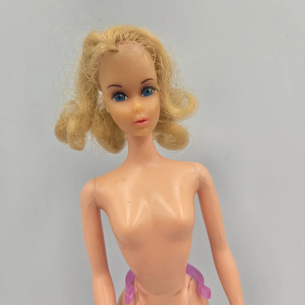 Vintage 60-70s Twist n Turn TNT BARBIE Mod Era Taiwan Blonde Needs Restored