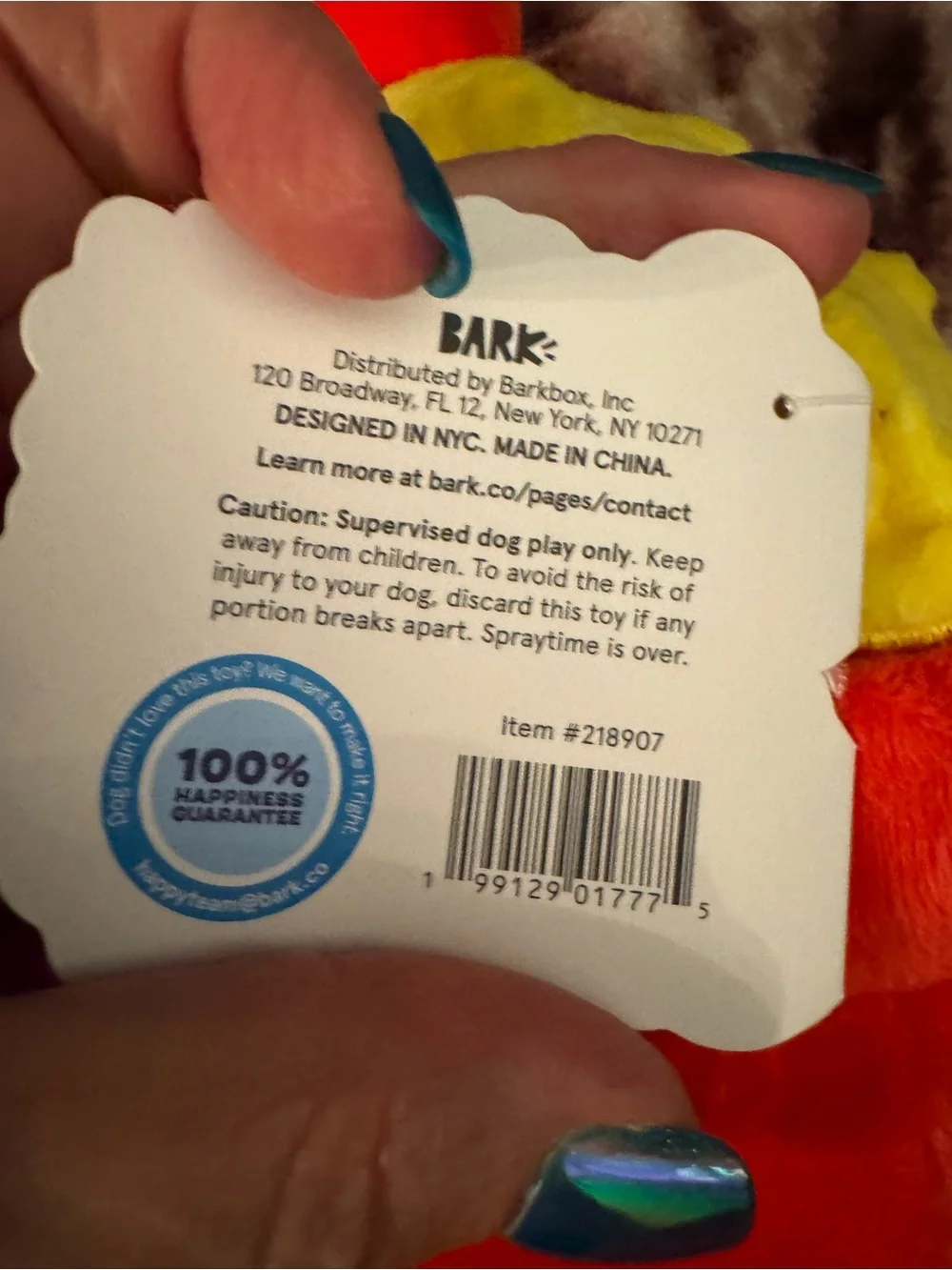 Bark new tags