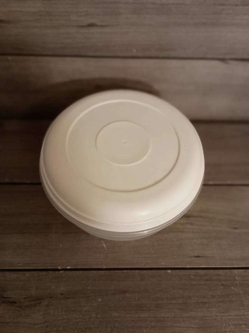 Vintage Rubbermaid Serving Saver 0435 2.4Qt #4 Storage Container 0031 White Lid