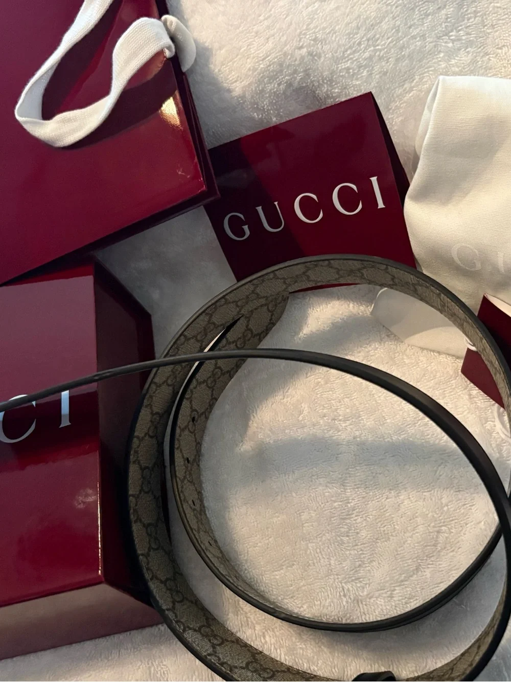 Gucci designer belt