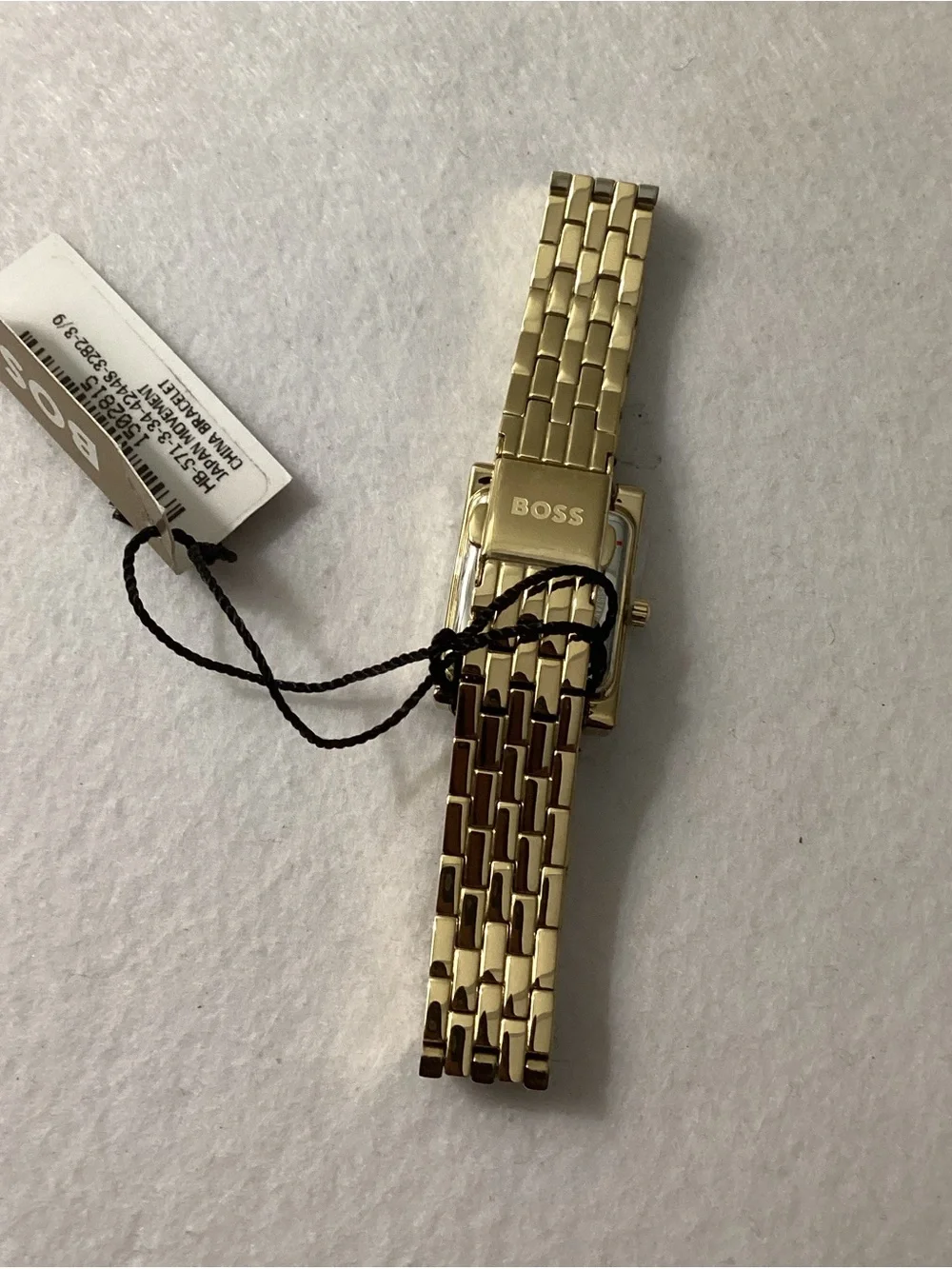 Boss rectangular watch