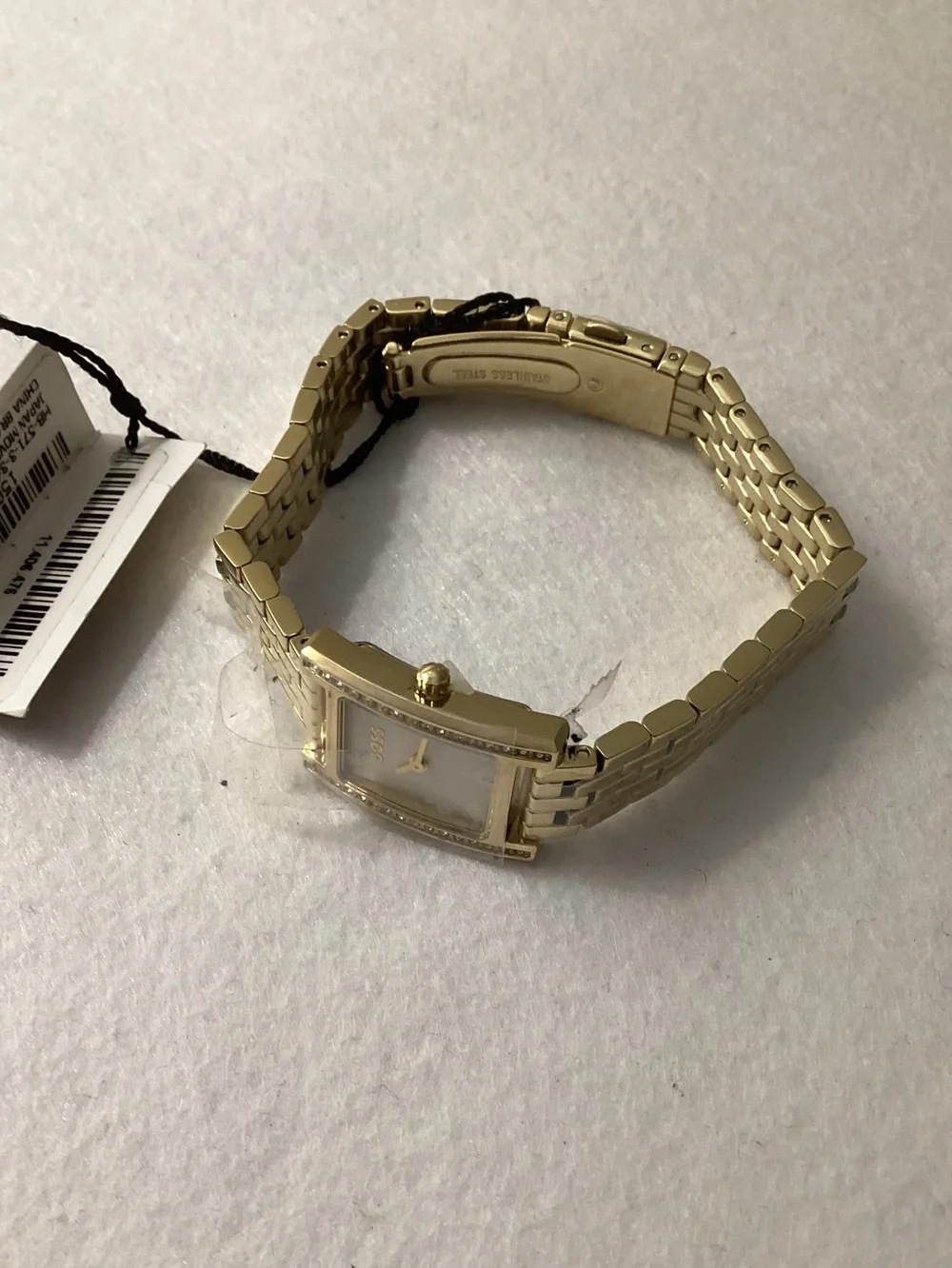 Boss rectangular watch