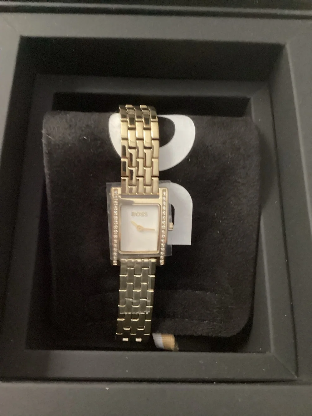Boss rectangular watch