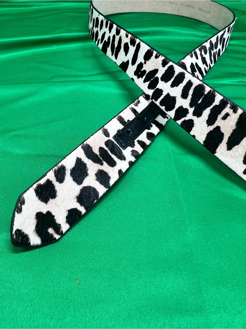 White House Black Market bold leopard