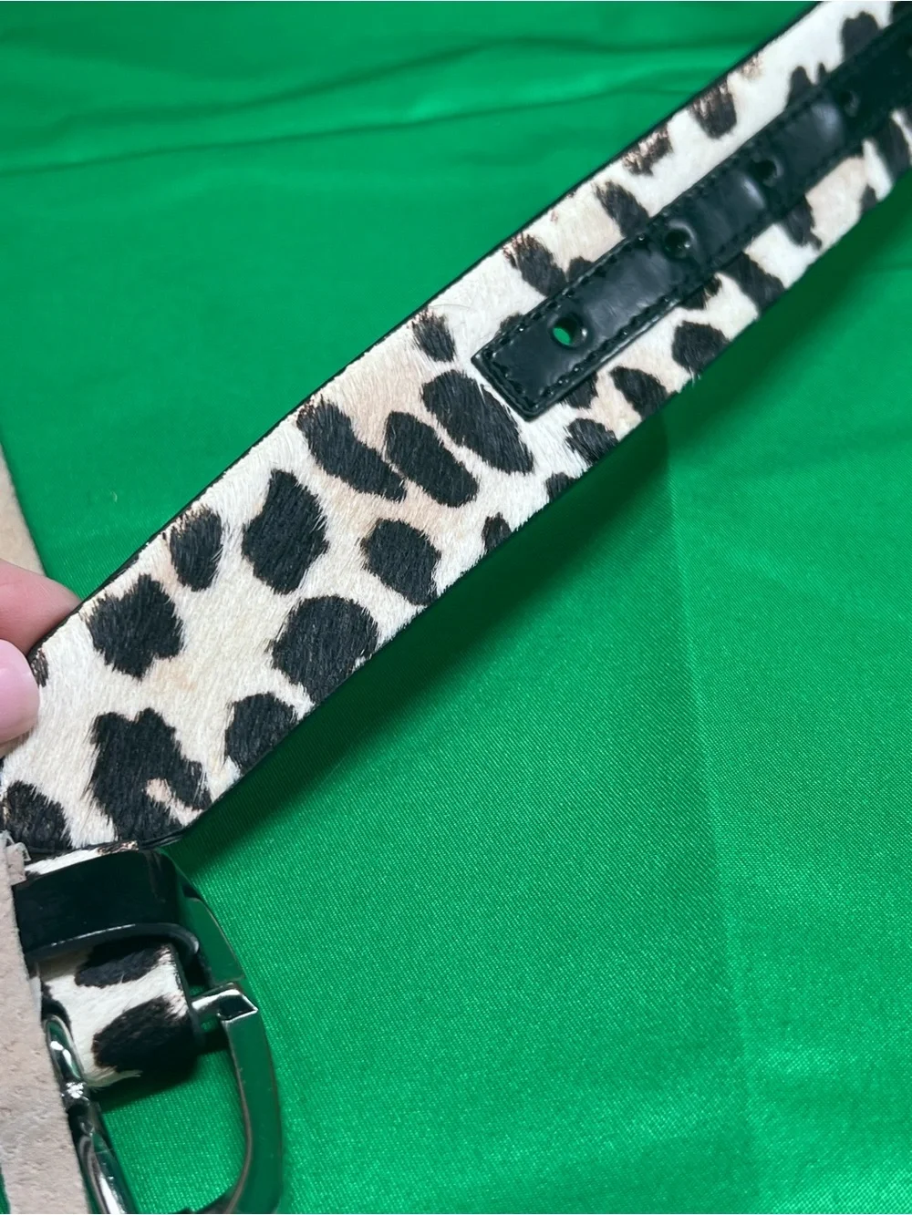 White House Black Market bold leopard