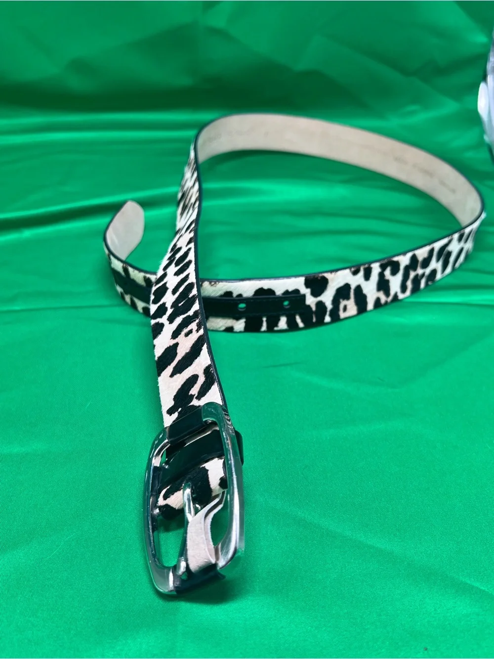 White House Black Market bold leopard