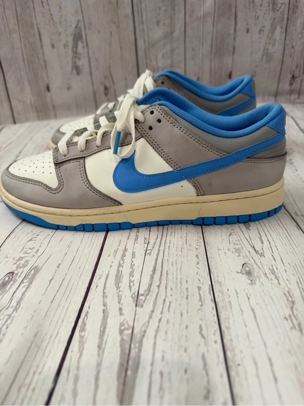 Nike Dunk Low Athletic Department University Blue Sneakers Size 9.5