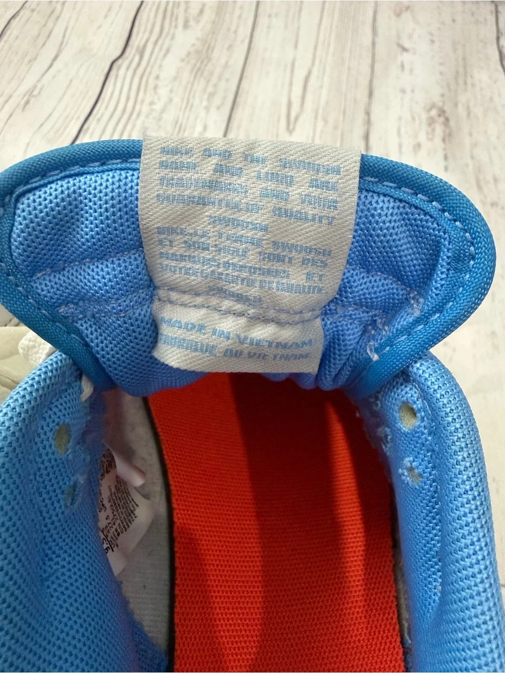 Nike Dunk Low Athletic Department University Blue Sneakers Size 9.5