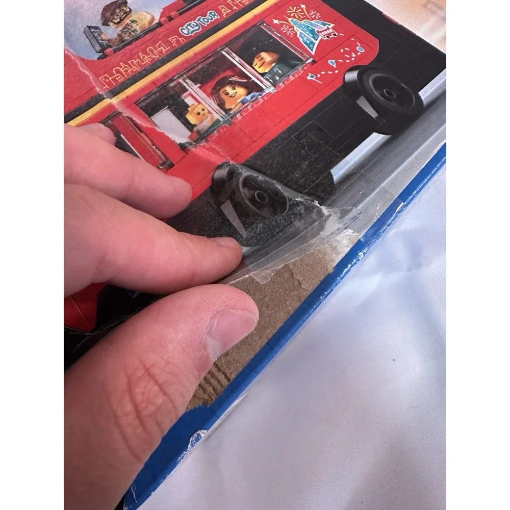 LEGO CITY - 60407 - Double-Decker Sightseeing Bus -Med Damaged Box